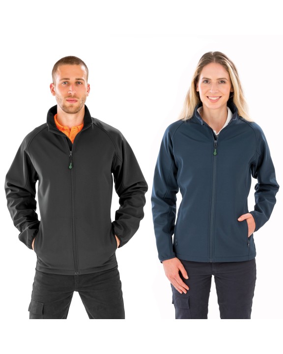 Softshell personnalisable RESULT Veste softshell femme recyclée