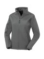 RESULT Veste softshell femme recyclée workguard grey personnalisable