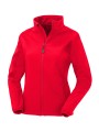 RESULT Veste softshell femme recyclée rouge personnalisable