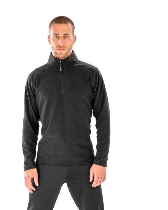 Polar Fleece RESULT Gerecycled microfleece met ritskraag voor bedrukking &amp; borduring