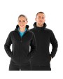 Laine polaire personnalisable RESULT Veste à capuche en micropolaire recyclée