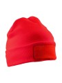 RESULT Bonnet double tricot rouge personnalisable