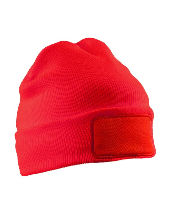 RESULT Doppelstrickmütze Mütze, Schal & Handschuh personalisierbar