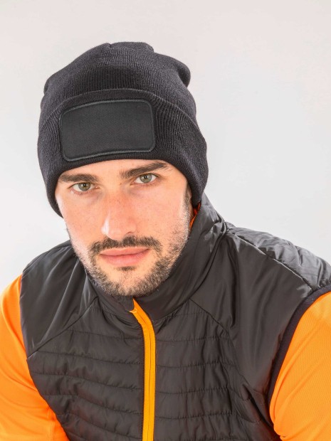 Bonnets à personnaliser RESULT Bonnet double tricot 