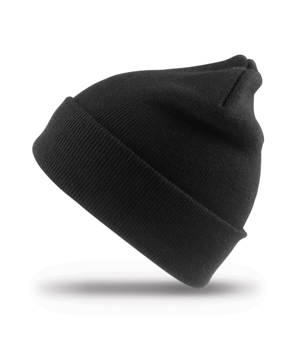 RESULT Mütze aus recycelter Polyester Mütze, Schal & Handschuh personalisierbar