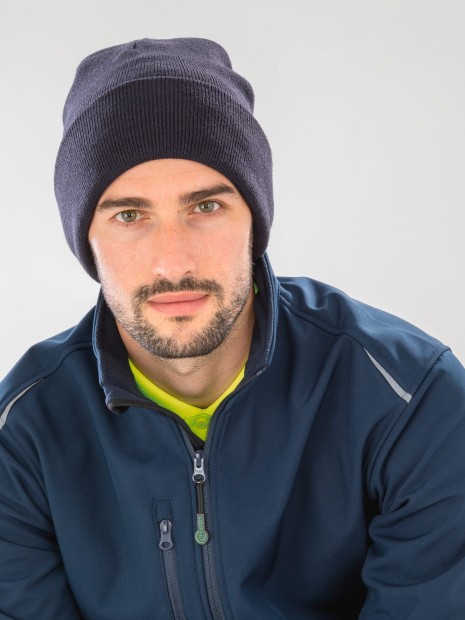 Bonnets, Écharpes & Gants à personnaliser RESULT Bonnet en polyester recyclée 