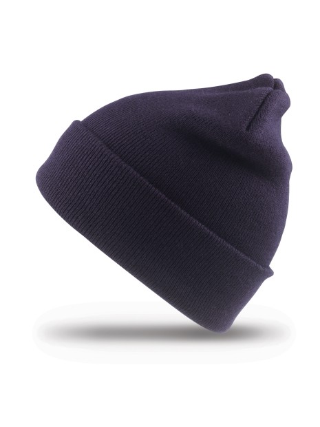 RESULT Bonnet en polyester recyclée bleu marine personnalisable