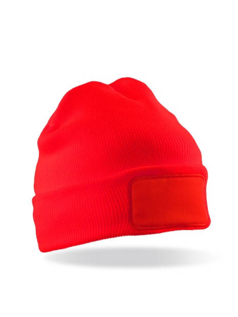 RESULT Bonnet imprimable Thinsulate™ recyclé rouge personnalisable