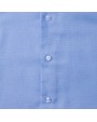 Hemd RUSSELL Men''s getailleerd oxford overhems met lange mouwen voor bedrukking &amp; borduring