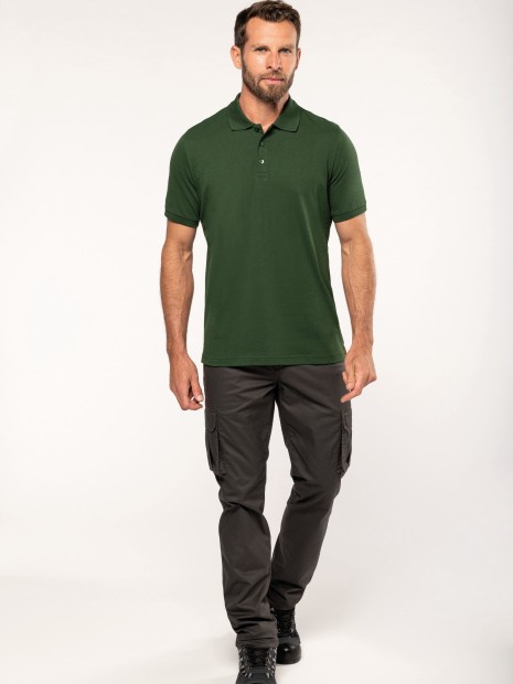 Polos à personnaliser WK. DESIGNED TO WORK Polo écoresponsable homme 