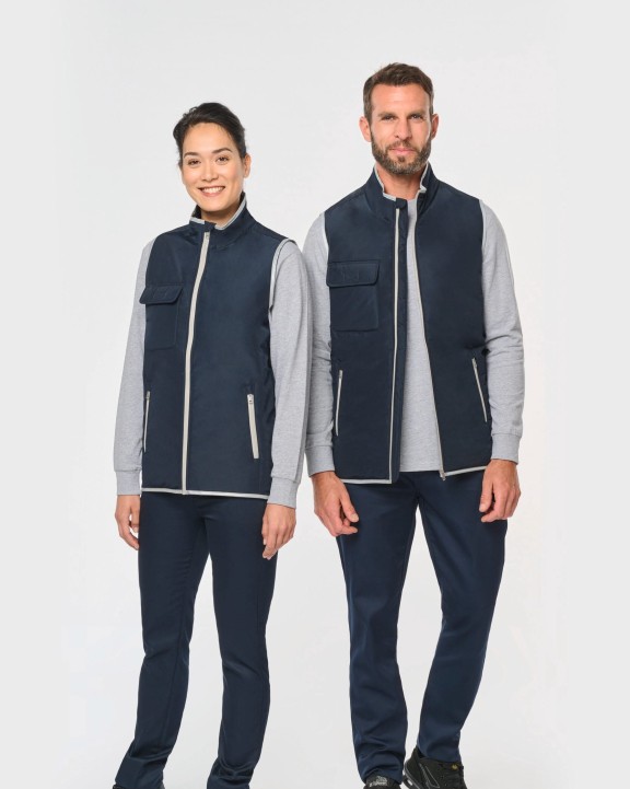 Veste personnalisable WK. DESIGNED TO WORK Bodywarmer thermique 4 couches unisexe