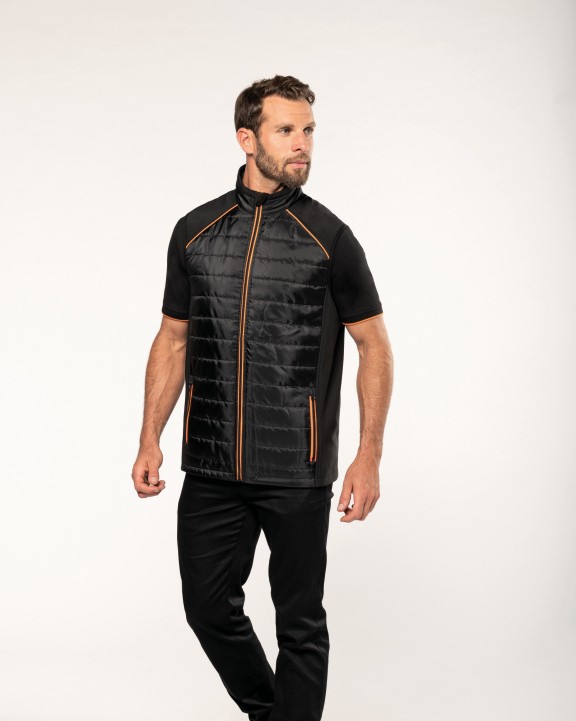 WK. DESIGNED TO WORK Bi-Material Day To Day-Bodywärmer Jacke personalisierbar