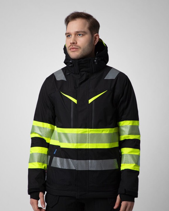 Veste personnalisable PROJOB 6446 PARKA PRIMALOFT EN ISO 20471 CLASSE 1 - EN 343 3/1
