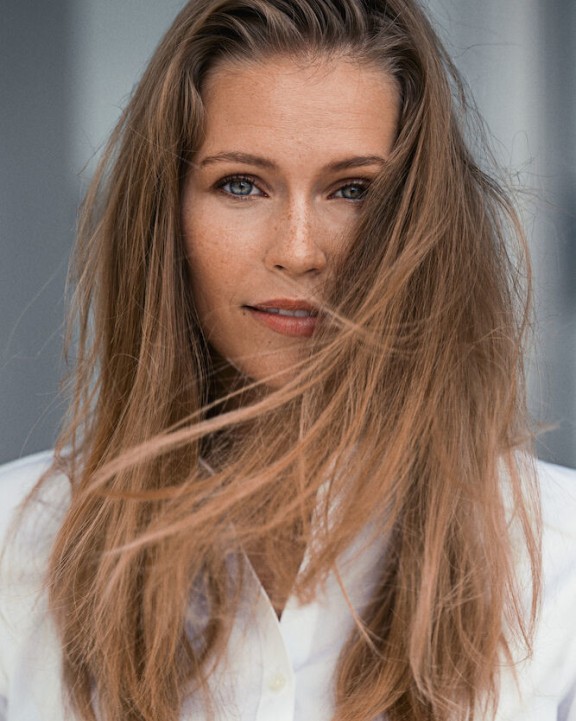 Hemd J. HARVEST & FROST Green Bow 01 
Hemd Relaxed Fit Dames voor bedrukking &amp; borduring