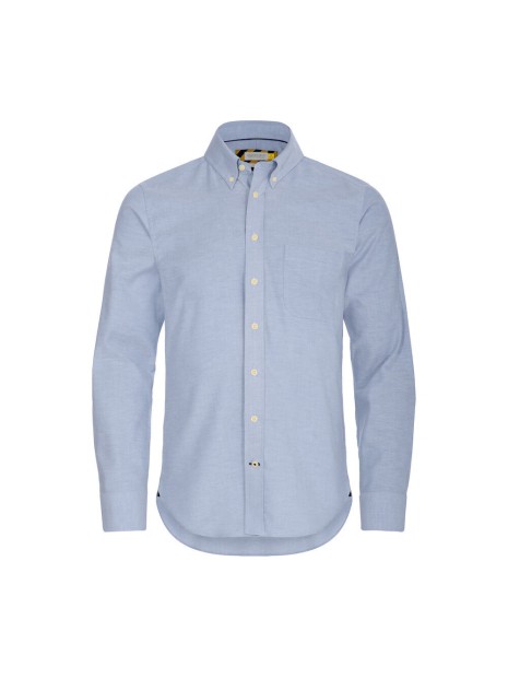J. HARVEST & FROST Yellow Bow 54 
Chemise Slim Fit Hommes bleu ciel personnalisable