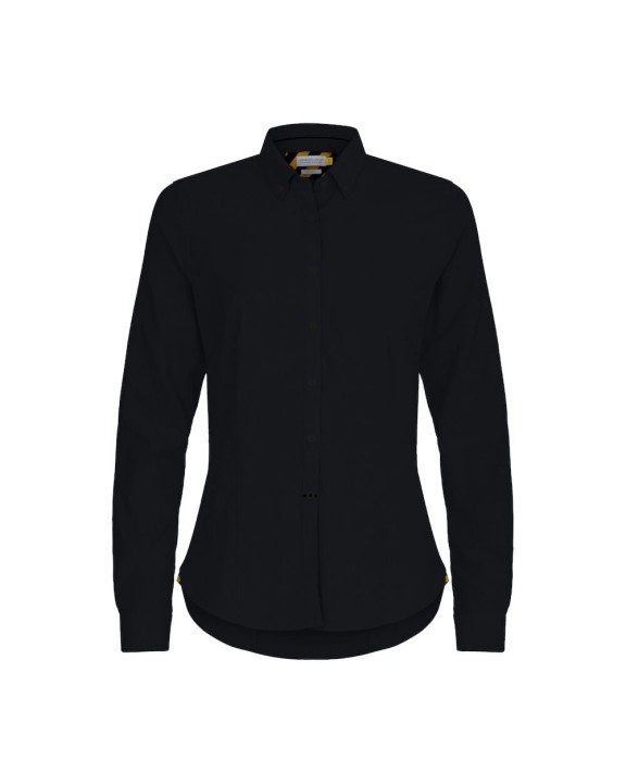 J. HARVEST & FROST Yellow Bow 54 
Damen Blusen Hemd personalisierbar