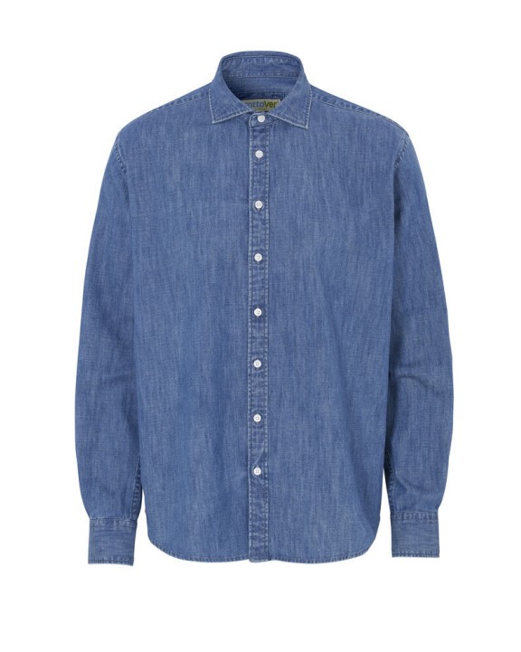 Chemise personnalisable COTTOVER CHEMISE DENIM CONFORT HOMME - CERTIFIÉ GOTS