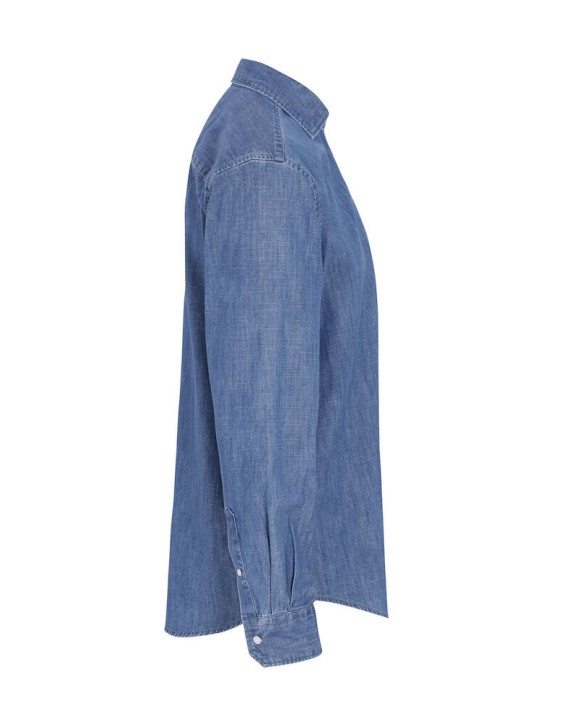 Chemise personnalisable COTTOVER CHEMISE DENIM CONFORT HOMME - CERTIFIÉ GOTS