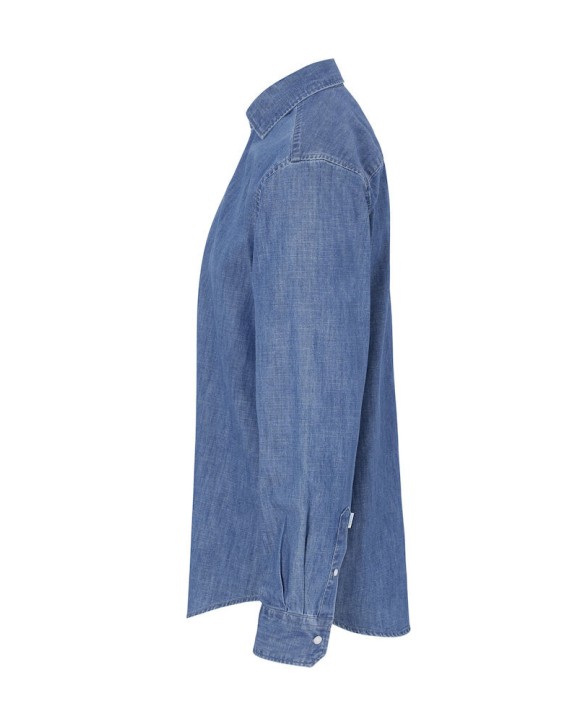 Chemise personnalisable COTTOVER CHEMISE DENIM CONFORT HOMME - CERTIFIÉ GOTS