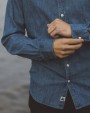 COTTOVER Denim Slim Fit Man Hemd personalisierbar