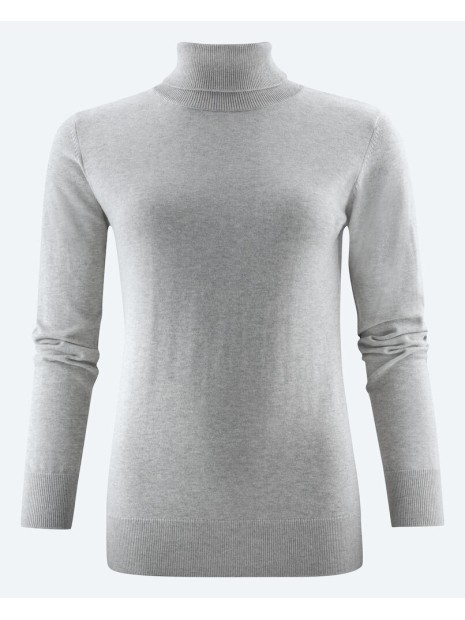 JAMES-HARVEST Ashland Turtle
Pull-Over Femmes gris chiné personnalisable