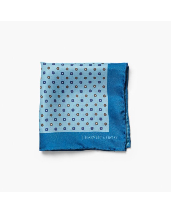 J. HARVEST & FROST Handkerchief Silk Floral Bandana, Schal, Krawatte personalisierbar