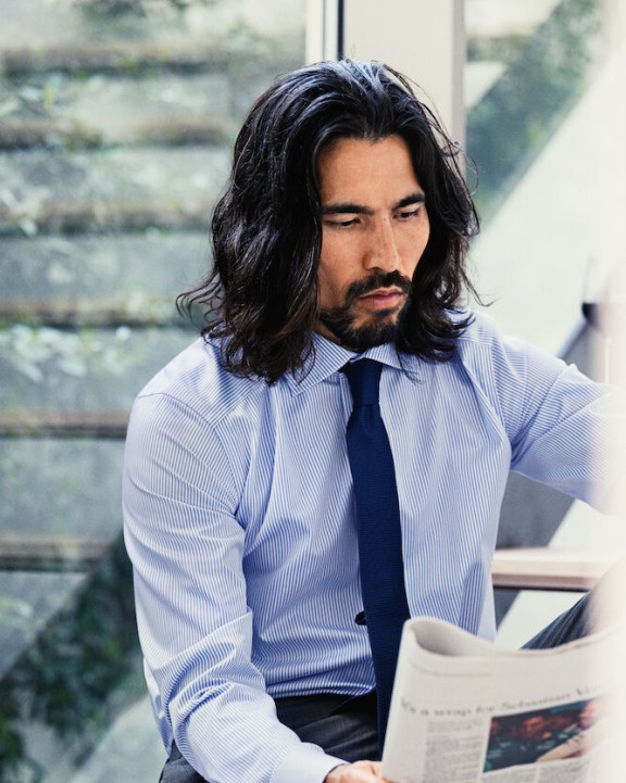 Bandana, foulard & cravate personnalisable J. HARVEST & FROST Silk Oxford Tie