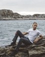T-shirt COTTOVER STRETCH R-NECK MAN - GOTS GECERTIFICEERD voor bedrukking &amp; borduring