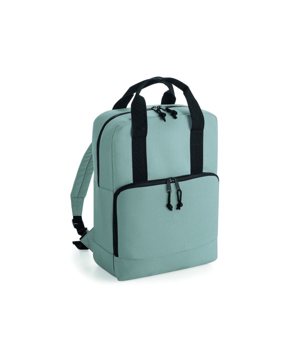 BAG BASE Recycled Twin Handle Cooler Backpack Tasche personalisierbar