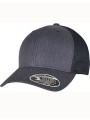 FLEXFIT 110 FLEXFIT MELANGE TRUCKER heather bleu marine personnalisable