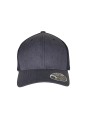 FLEXFIT 110 FLEXFIT MELANGE TRUCKER heather/bleu marine personnalisable