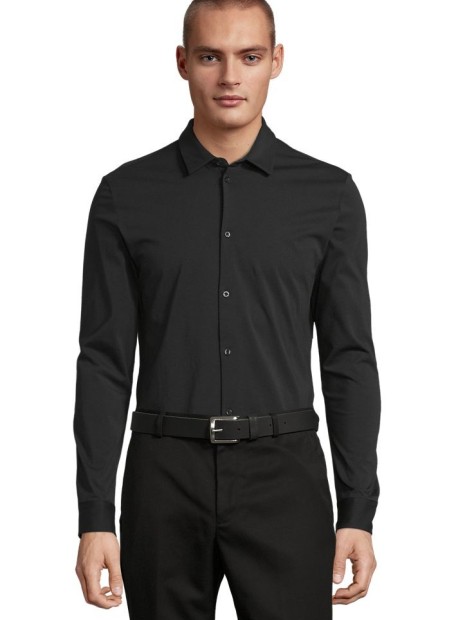 Chemises à personnaliser SOL'S Neoblu Balthazar Men noir profond