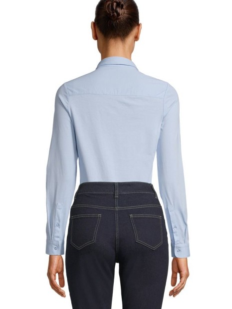 Chemises à personnaliser SOL'S Neoblu Balthazar Women BLEU LÉGER