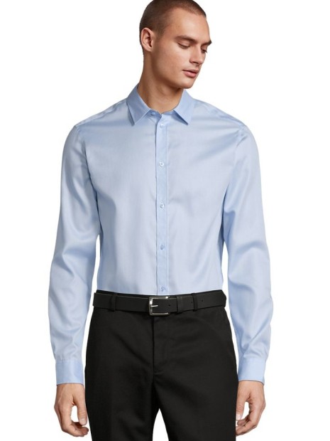 Chemises à personnaliser SOL'S Neoblu Blaise Men BLEU LÉGER