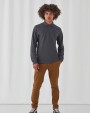 Poloshirt B&C Heavymill LSL Polo voor bedrukking &amp; borduring