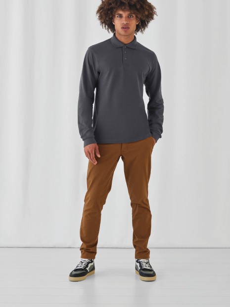 Polos à personnaliser B&C Heavymill LS Polo - PU423 