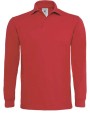 Poloshirt B&C Heavymill LSL Polo voor bedrukking &amp; borduring