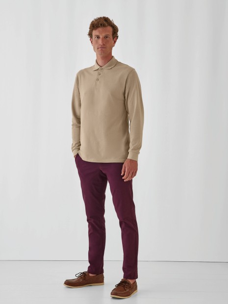 Polos à personnaliser B&C Heavymill LS Polo - PU423 