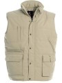 B&C Bodywarmer Explorer calvi beige personnalisable