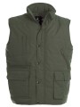 B&C Bodywarmer Explorer GREEN OLIVE personnalisable