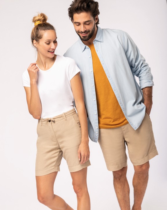 Bermuda & short personnalisable NATIVE SPIRIT Bermuda en lyocell et lin femme