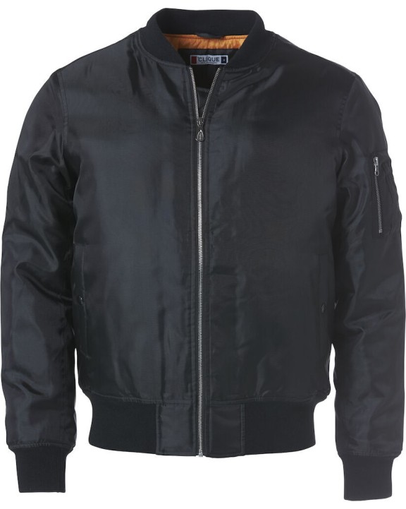 CLIQUE Bomber Jacke personalisierbar