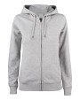 CLIQUE Premium OC Hoody Full Zip Women Sweatshirt personalisierbar