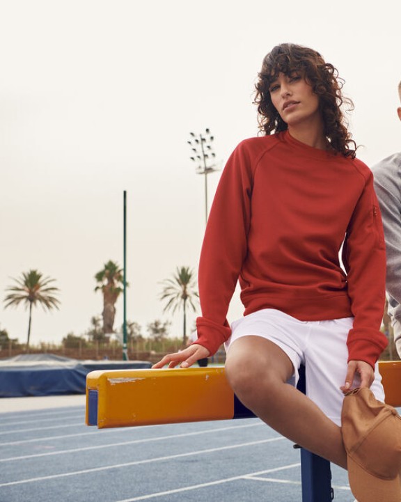 Sweat-shirt personnalisable CLIQUE Basic Active Roundneck