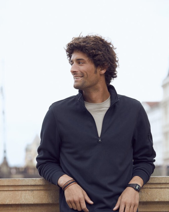 Sweat-shirt personnalisable CLIQUE Basic Active Half Zip