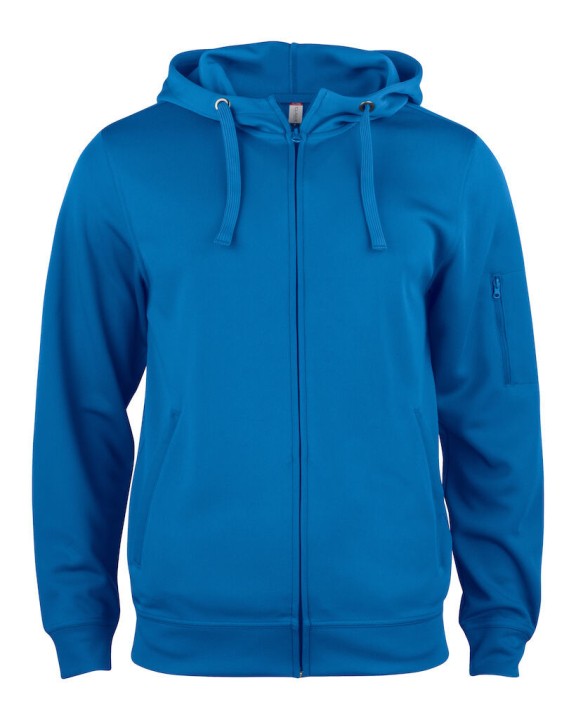 CLIQUE Basic Active Hoody Full Zip Sweatshirt personalisierbar