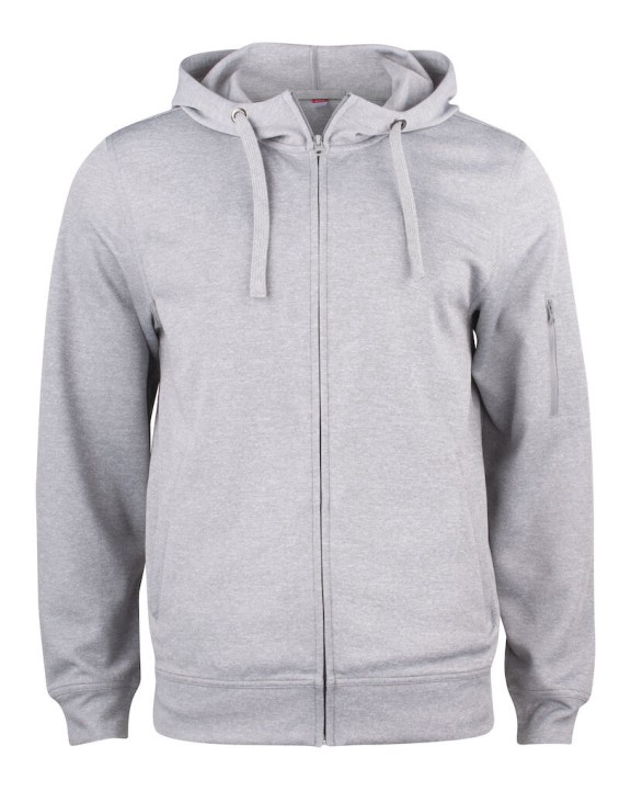 CLIQUE Basic Active Hoody Full Zip Sweatshirt personalisierbar
