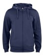 CLIQUE Basic Active Hoody Full Zip Sweatshirt personalisierbar