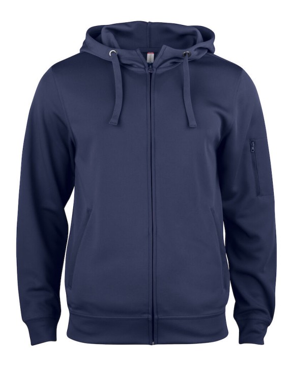 CLIQUE Basic Active Hoody Full Zip Sweatshirt personalisierbar