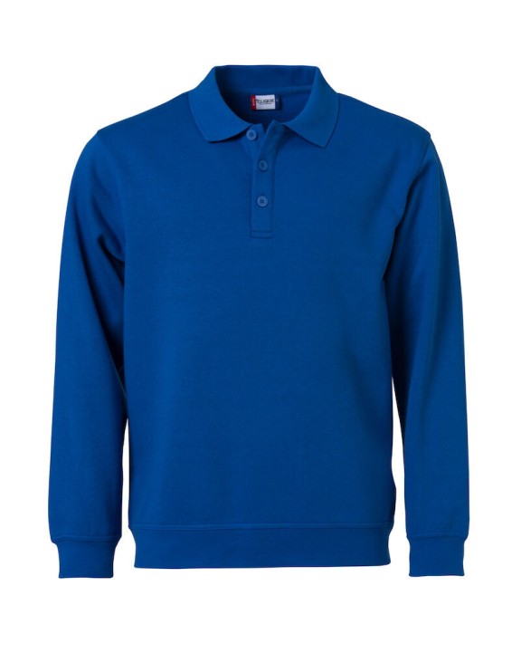 CLIQUE Basic Polo Sweater Sweatshirt personalisierbar